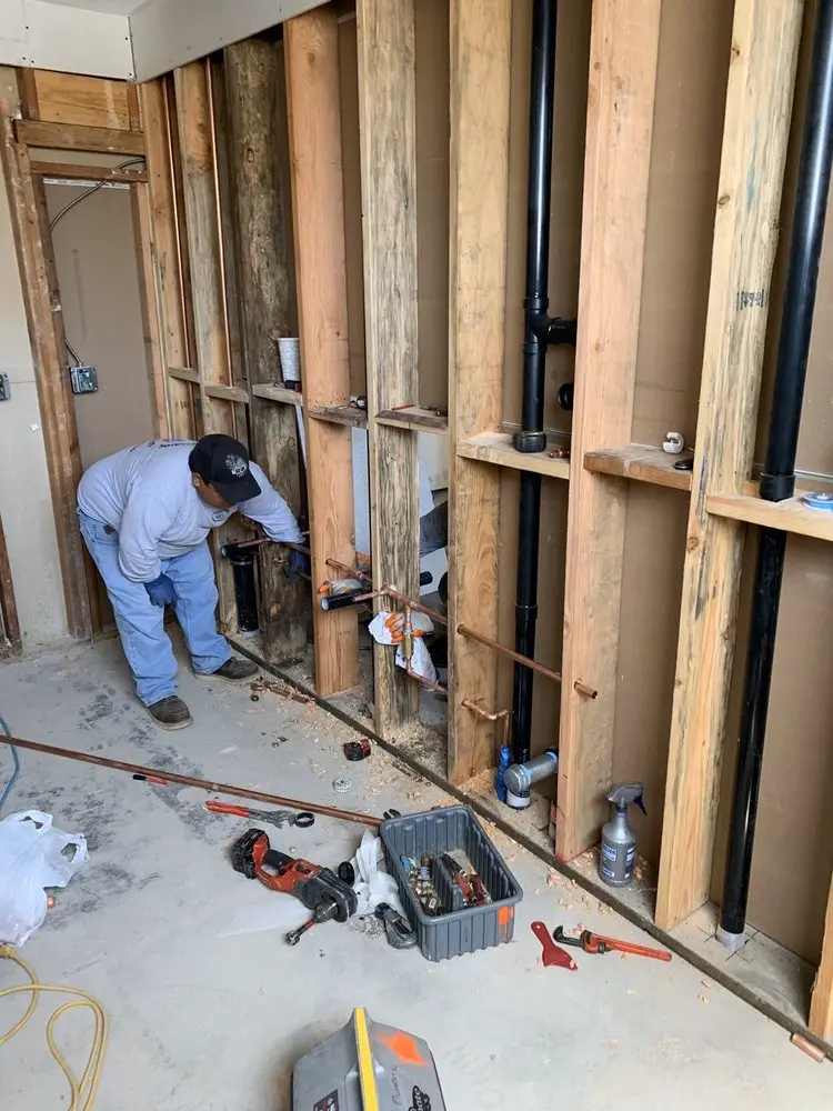 Commercial rough-in plumbing for Gas Line Repair in Locust Ridge Manor